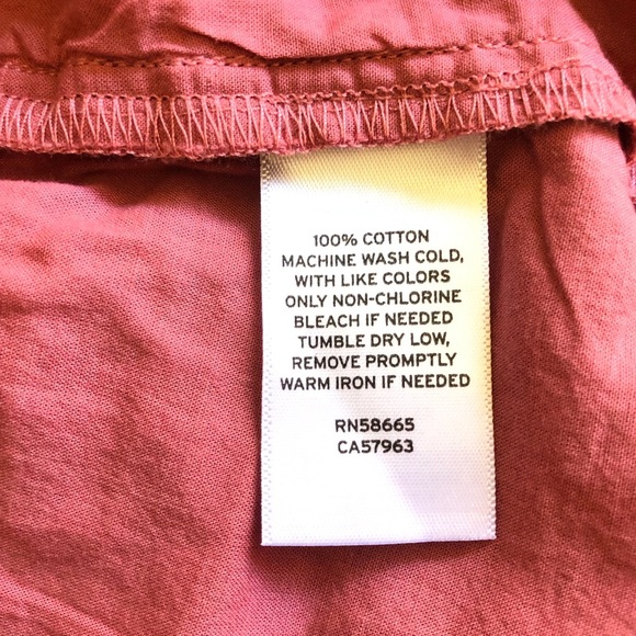 Treasure & Bond Flutter Sleeves Midi Dress in  Pink Mauve Tie Back Plus Size 3X - Picture 12 of 15